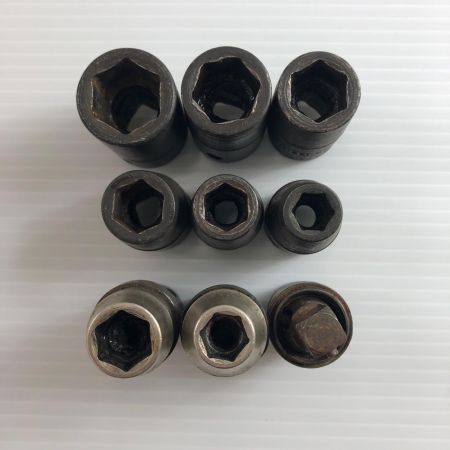 Snap-on スナップオン インパクト用ソケット9個セット 旧ロゴ