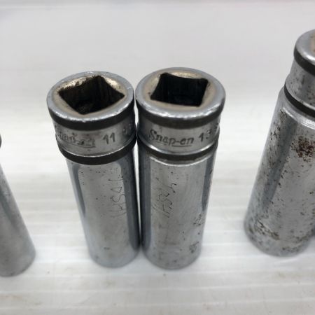 Snap-on スナップオン ディープソケット12本セット 旧ロゴあり SFSM12
