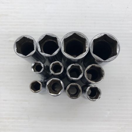 Snap-on スナップオン ディープソケット12本セット 旧ロゴあり SFSM12