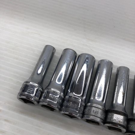 Snap-on スナップオン ディープソケット12本セット 旧ロゴあり SFSM12