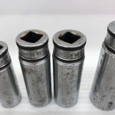 Snap-on スナップオン ディープソケット12本セット 旧ロゴあり SFSM12