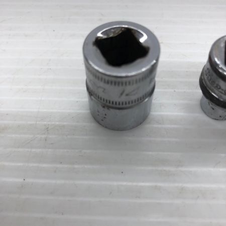 Snap-on スナップオン シャローソケット12個セット 旧ロゴあり FSM191-81
