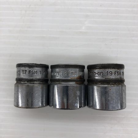 Snap-on スナップオン シャローソケット12個セット 旧ロゴあり FSM191-81