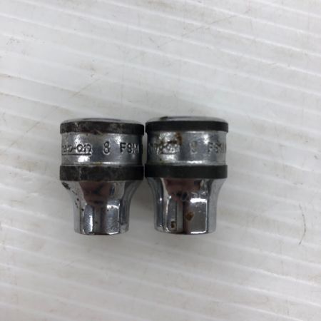 Snap-on スナップオン シャローソケット12個セット 旧ロゴあり FSM191-81
