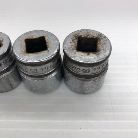 Snap-on スナップオン シャローソケット12個セット 旧ロゴあり FSM191-81