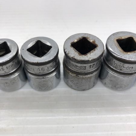 Snap-on スナップオン シャローソケット12個セット 旧ロゴあり FSM191-81