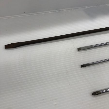 Snap-on スナップオン ロングドライバー9本セット 3本グリップ割れあり