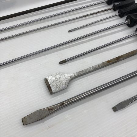 Snap-on スナップオン ロングドライバー9本セット 3本グリップ割れあり