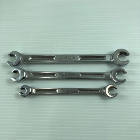 Snap-on スナップオン 両口フレアナットレンチ3本セット 旧ロゴ サビあり RXH1618Sなど