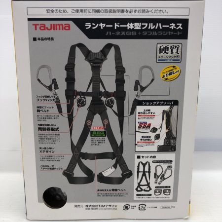 TAJIMA タジマ フルハーネス型安全帯 未使用品 サイズL 黒色 A1GSLER-WL2BK