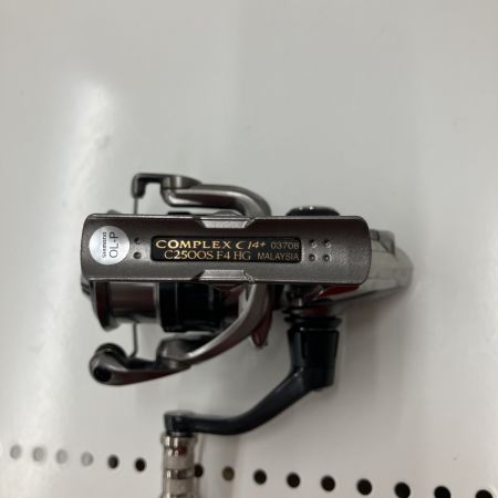 σσ SHIMANO シマノ 03708 17コンプレックスCI4+ C2500S F4 HG 箱・取扱説明書・ソフトケース付 03708