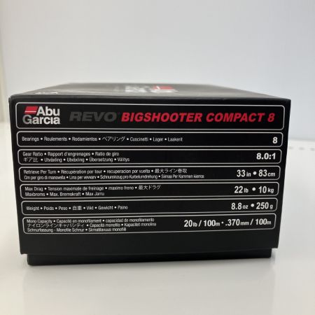 σσ Abu Garcia アブガルシア  Abu Garcia REVO4 BC8 　箱有り REVO4 BC8