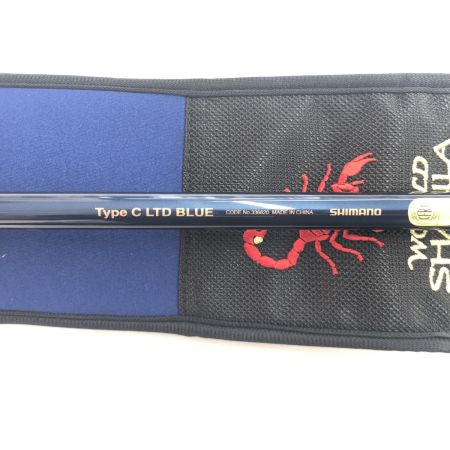 σσ SHIMANO シマノ ワールドシャウラ エクステンションバットBG タイプC 使用感有 程度B リミテッドブルー 336620
