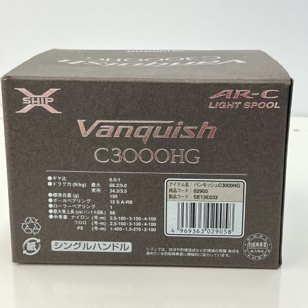 σσ SHIMANO シマノ  SHIMANO 02905 12ヴァンキッシュ C3000HG　箱有り 02905