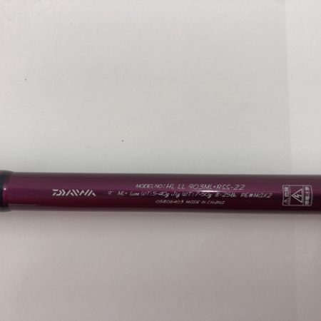 σσ DAIWA ダイワ  ハートランドHL LL 903ML+RSS-22 程度A 05806403