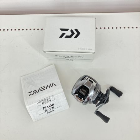 σσ DAIWA ダイワ リール ベイトリール 21ジリオン SV TW 1000XH 箱・取説付 00630217