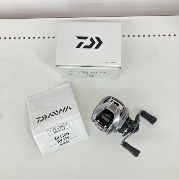 リール ベイトリール 21ジリオン SV TW 1000XH 箱・取説付 ダイワ DAIWA 00630217 釣り用品 リール  ベイトリール｜中古｜なんでもリサイクルビッグバン