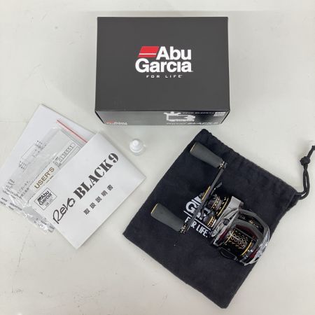 σσ Abu Garcia アブガルシア リール ベイトリール レボ ブラック9 左ハンドル 程度AB 箱・布袋付 1366270