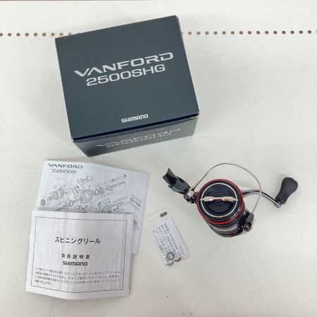 σσ SHIMANO シマノ リール スピニングリール VANFORD 2500SHG 程度A 04205