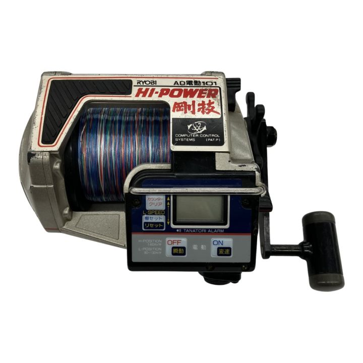 【良品】 リョービ アドベンチャー RYOBI HI-POWER EX AD電動100 電動リール ＋ 電源コード付き [pb006 RYOBI Adventure VS700AC Hi-Power リョービ アドベンチャー ハイ