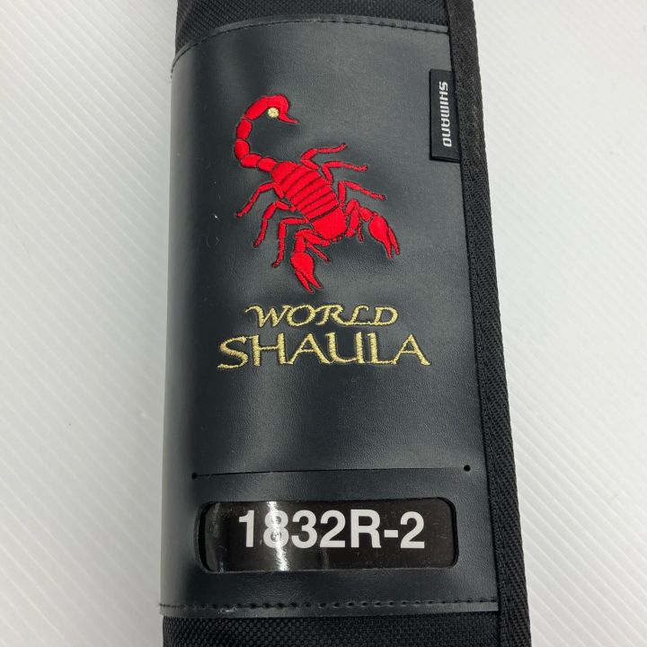 σσ SHIMANO シマノ 18ワールドシャウラ 1832R-2 美品 程度A ロゴ無し