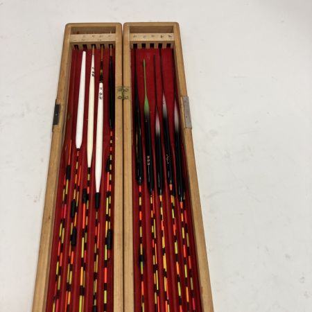 ウキ 写楽木箱ケースセット　水幸　凛　深宇　阿修羅　陽水他