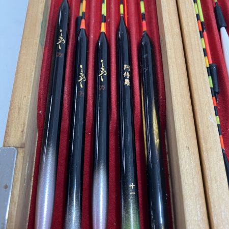 ウキ 写楽木箱ケースセット　水幸　凛　深宇　阿修羅　陽水他