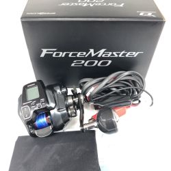 σσ SHIMANO シマノ 電動リール  21フォースマスター 200 美品 程度A 稼働距離0km/稼働時間0.5時間 04258 Aランク