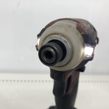 ДД MAKITA マキタ インパクトドライバ 程度BC 充電池1個・ケース付 コードレス式 18v 53277 BL1860B TD171D レッド