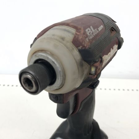 ДД MAKITA マキタ インパクトドライバ 程度BC 充電池1個・ケース付 コードレス式 18v 53277 BL1860B TD171D レッド