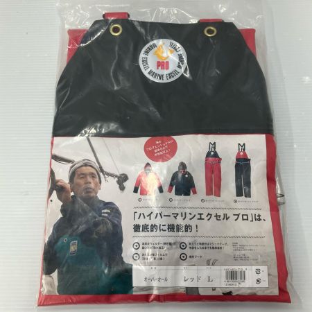 σσ  フィッシングウェア ハイパーマリンエクセルプロ オーバーオール サイズ：L