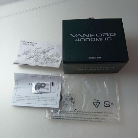 SHIMANO シマノ スピニングリール ヴァンフォード4000mhg 04212