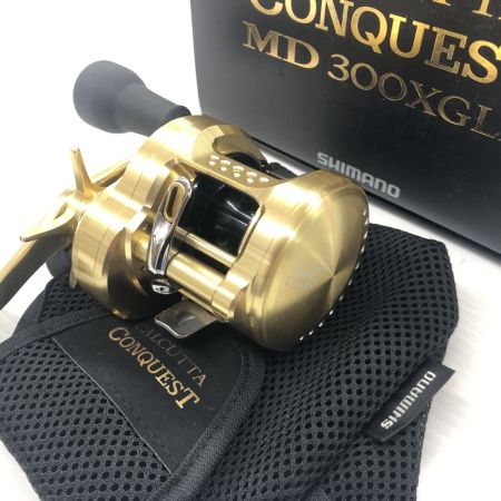 σσ SHIMANO シマノ 23カルカッタコンクエストMD300XGLH 美品 程度A 箱付 045935