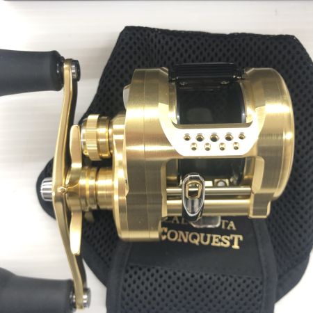 σσ SHIMANO シマノ 23カルカッタコンクエストMD300XGLH 美品 程度A 箱付 045935