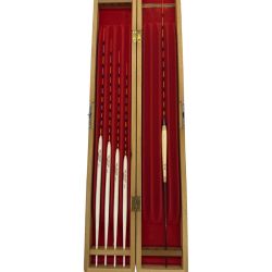 σσ 碧舟 釣り用品 釣り小物 ウキ 碧舟 5本セット　金鯱ケース付き Bランク