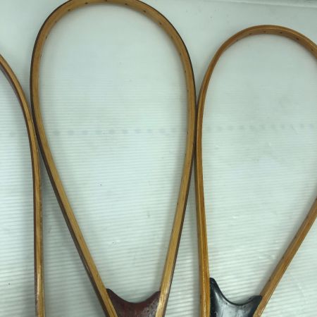   ランディングネット ハンドメイド ウッドフレームのみ 3個まとめ