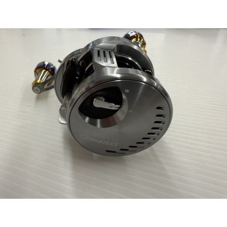 σσ SHIMANO シマノ 20カルカッタコンクエストDC200HG 美品 程度A リブレ100付き 純正ハンドル付き 04039