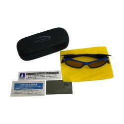 σσ TIEMCO ティムコ 偏光サングラス サイトマスター ウルティモメタブルー ノーズパッド無し ブルー Bランク