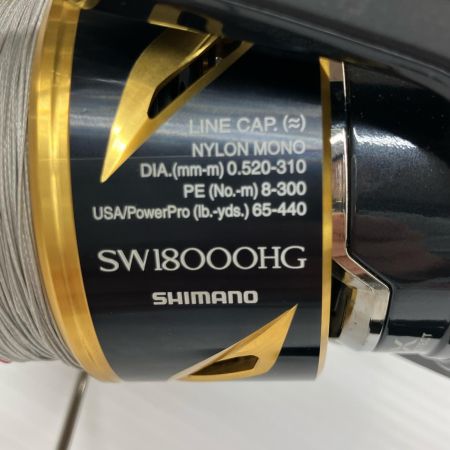 SHIMANO シマノ 20ステラSW 18000HG サビ有 程度C 04080