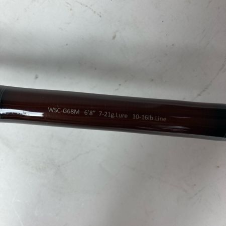 レジットデザイン バスロッド ワイルドサイド WSC-G68M 111-072 本体のみ