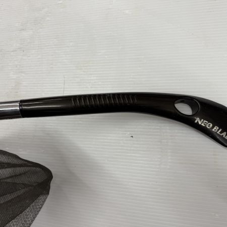 σσ SHIMOTUKE ネオブラッド鮎タモ 38cm ハードテクノメッシュ 使用感有 程度C 補修痕ありフレームゆがみ有