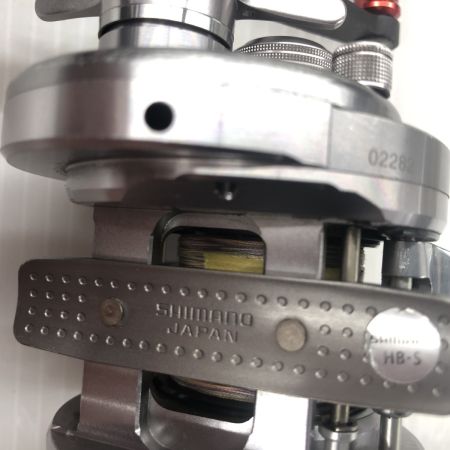 σσ SHIMANO シマノ  ベイトリール  09カルカッタコンクエスト 201DC キズ有 程度BC オフセットハンドル付き 02282