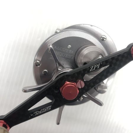 σσ SHIMANO シマノ  ベイトリール  09カルカッタコンクエスト 201DC キズ有 程度BC オフセットハンドル付き 02282