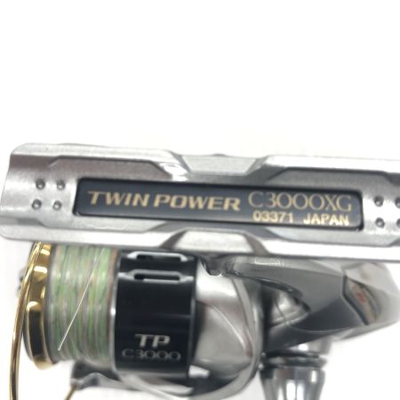 σσ SHIMANO シマノ スピニングリール 15ツインパワー C3000XG 程度B 03371