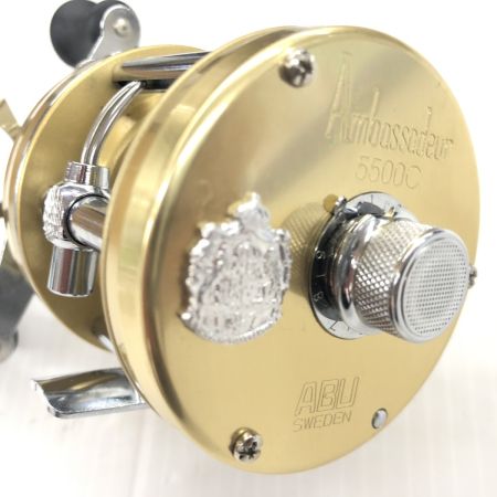 σσ ABU ベイトリール  アンバサダー クラシックゴールド 5500C 美品 程度A 080009/38