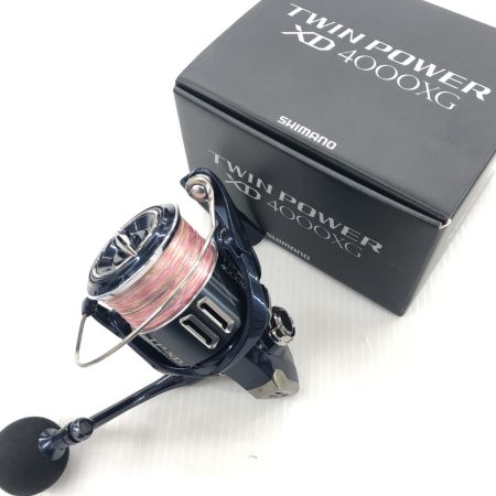σσ SHIMANO シマノ スピニングリール  21ツインパワーXD 4000XG 程度B 箱付 04293