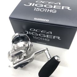 σσ SHIMANO シマノ ベイトリール  17 オシアジガー 1501HG 美品 程度A 箱付 ハンドルノブAE82付き 03668 Aランク