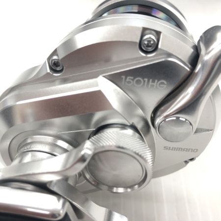 σσ SHIMANO シマノ  ベイトリール   17 オシアジガー 1501HG 美品 程度A 箱付 ハンドルノブAE82付き 03668