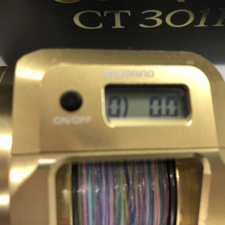 σσ SHIMANO シマノ  ベイトリール 18オシアコンクエストCT 301HG キズ有 程度B 箱付 03822