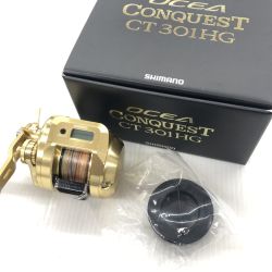σσ SHIMANO シマノ ベイトリール 18オシアコンクエストCT 301HG キズ有 程度B 箱付 03822 Bランク